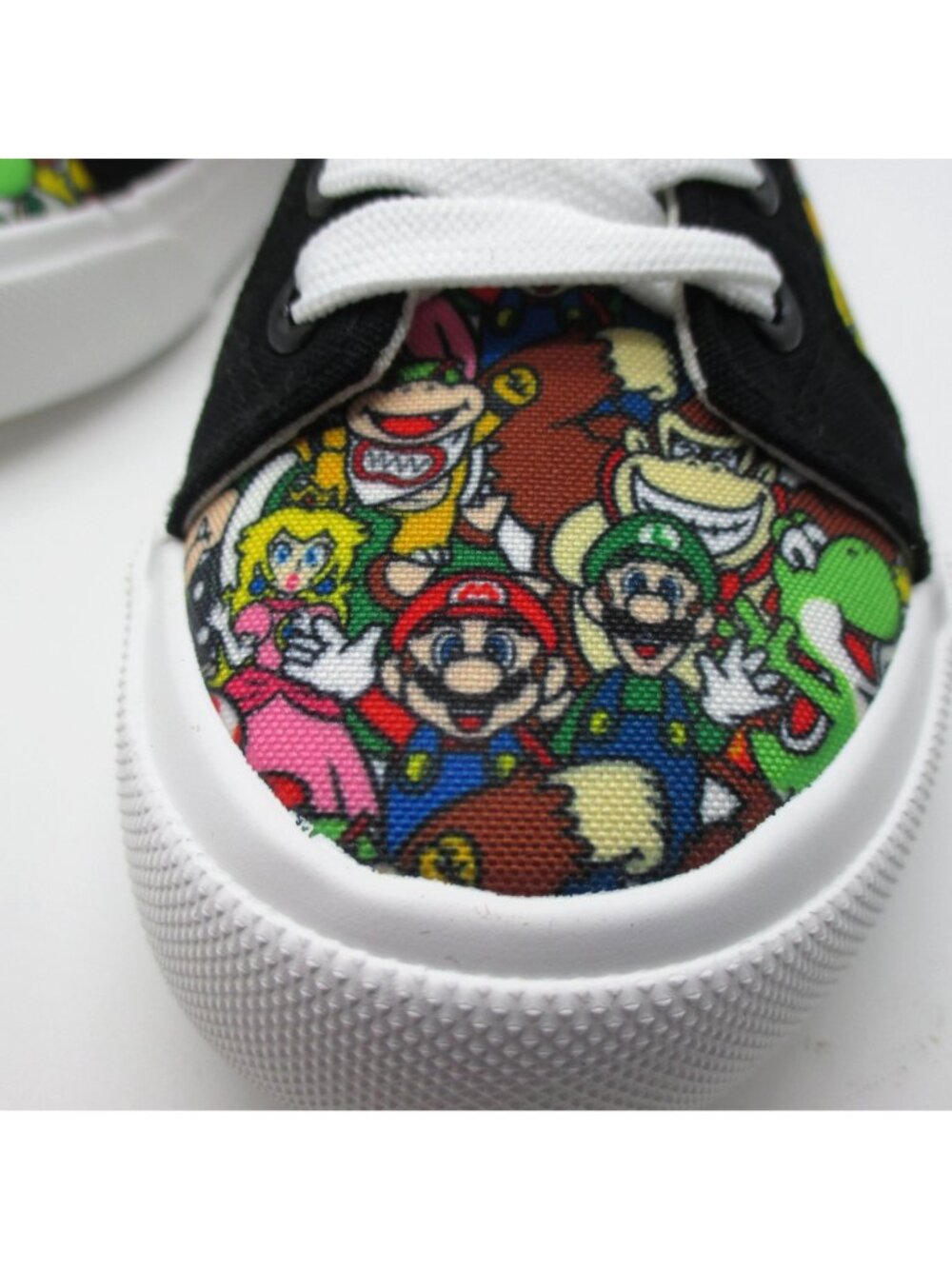 Super Mario Brothers Game Over Nintendo Boys Size 13 Lace Up Shoes Nwt Cool - Picture 5 of 7